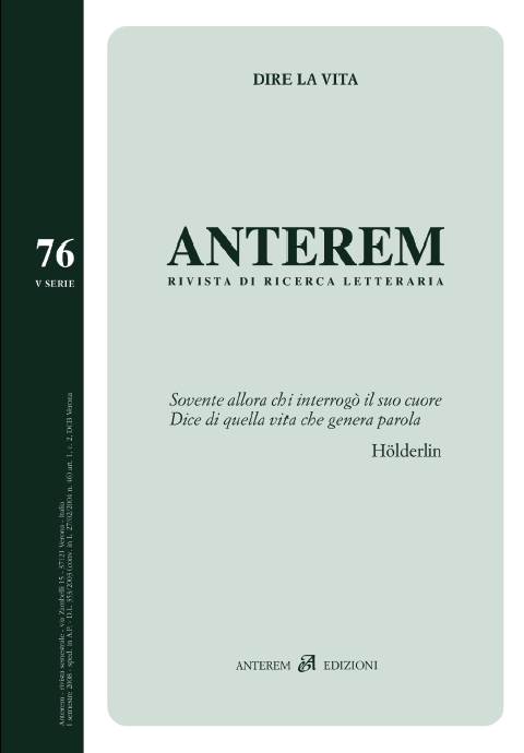 Numero 76 della Rivista ANTEREM