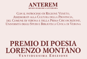 Premio Lorenzo Montano – Esiti 22^ edizione – Una poesia inedita