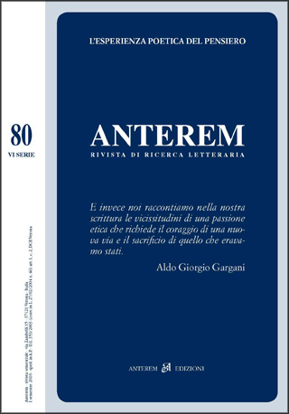 Il numero 80 di Anterem (giugno 2010)