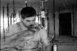 frame del videoart (Post) Modern Times di Brian Johnson 