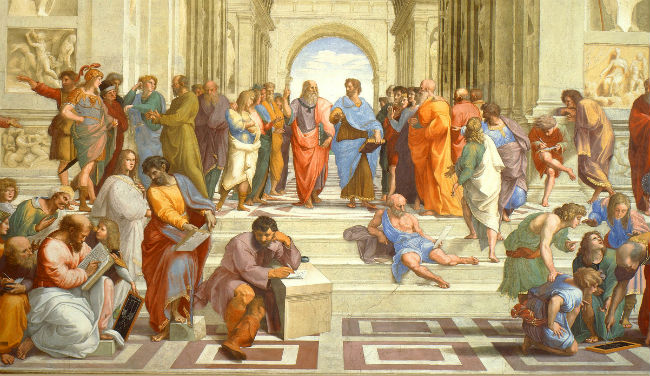 La scuola di Atene