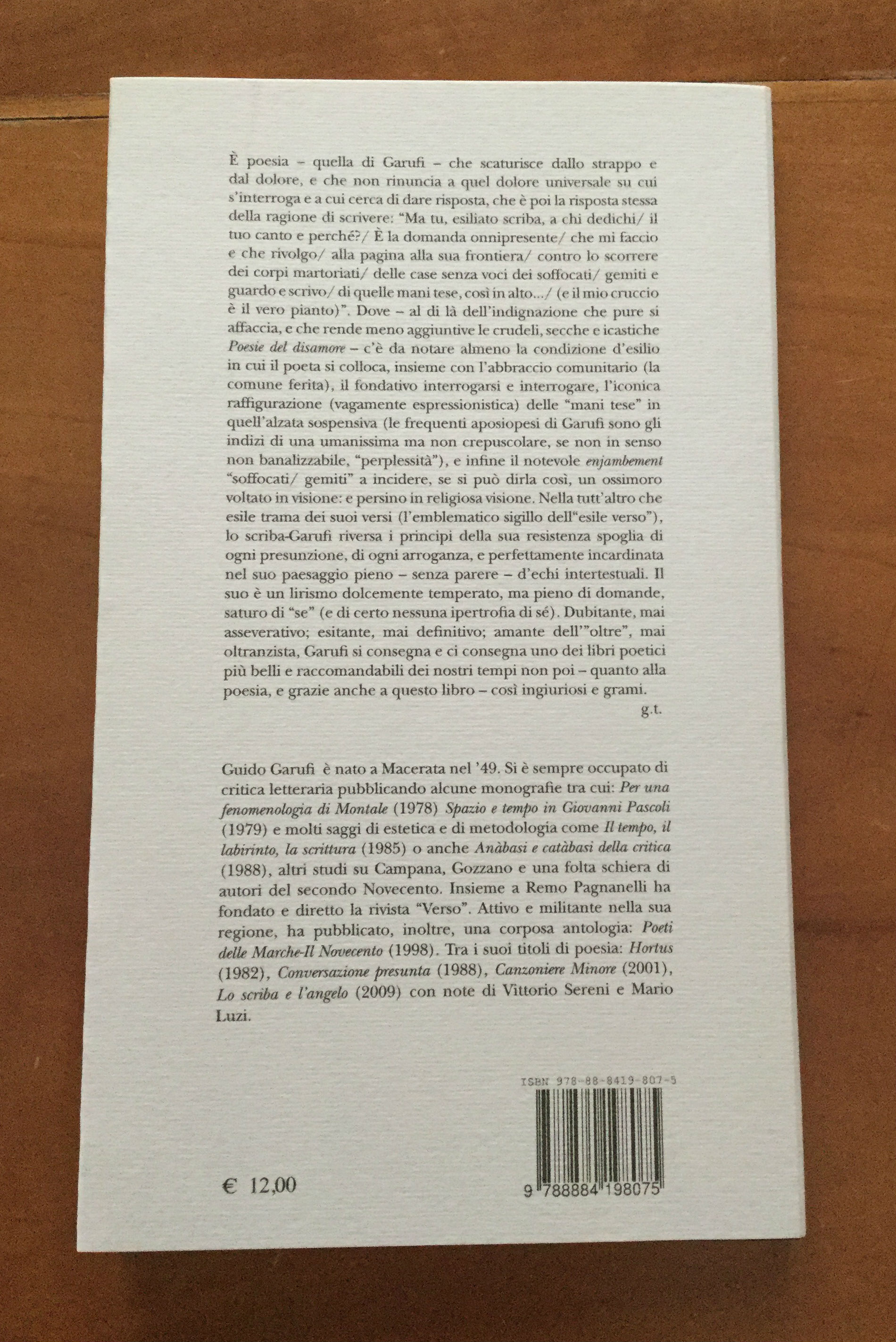 Bio Guido Garufi 