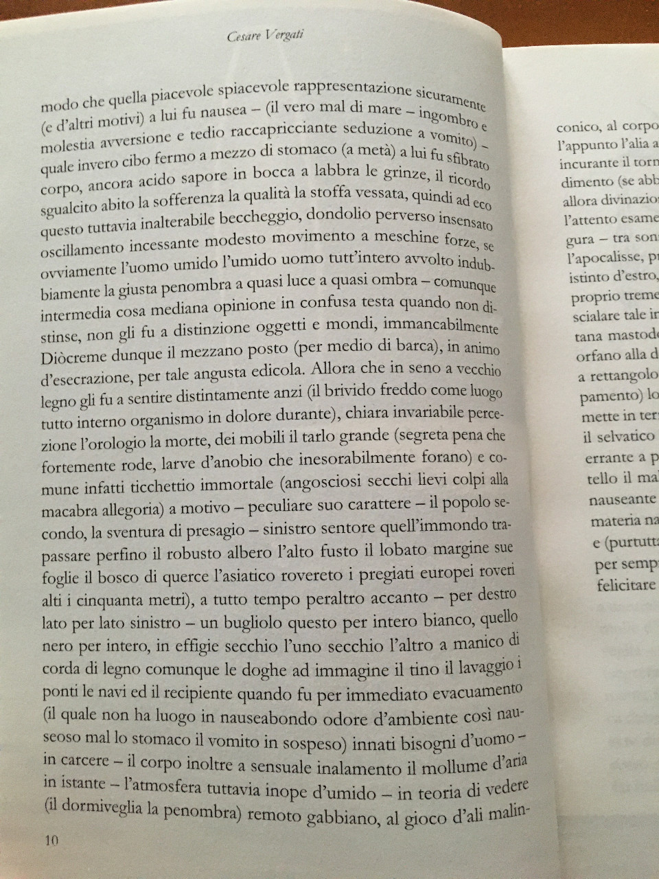 Cesare Vergati, Diòcreme in filigrana