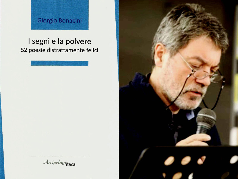 Copertina del libro “I segni e la polvere” Giorgio Bonacini
