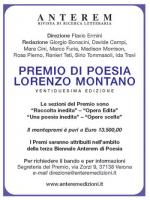 Premio Lorenzo Montano: XXII edizione