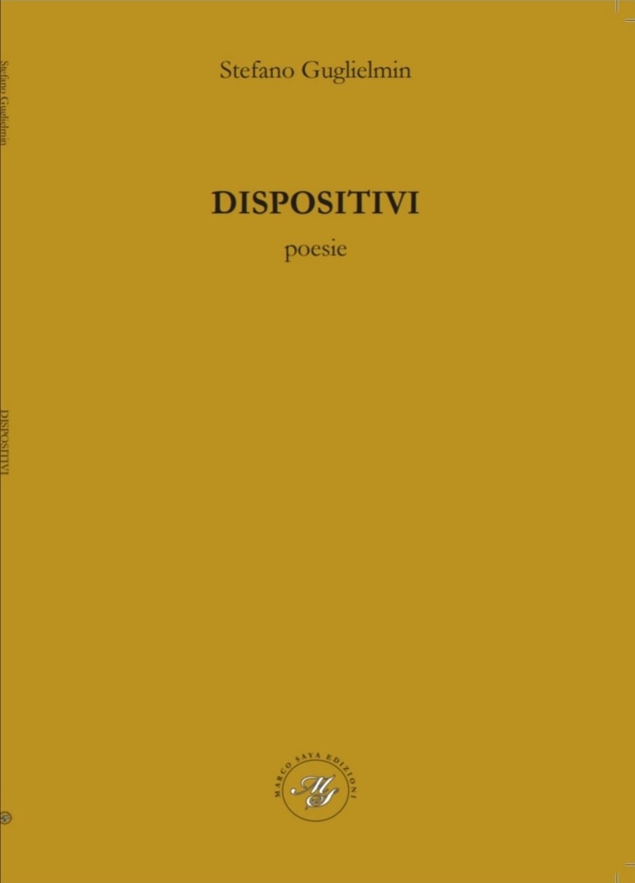 Copertina libro 'Dispositivi' di Stefano Guglielmin