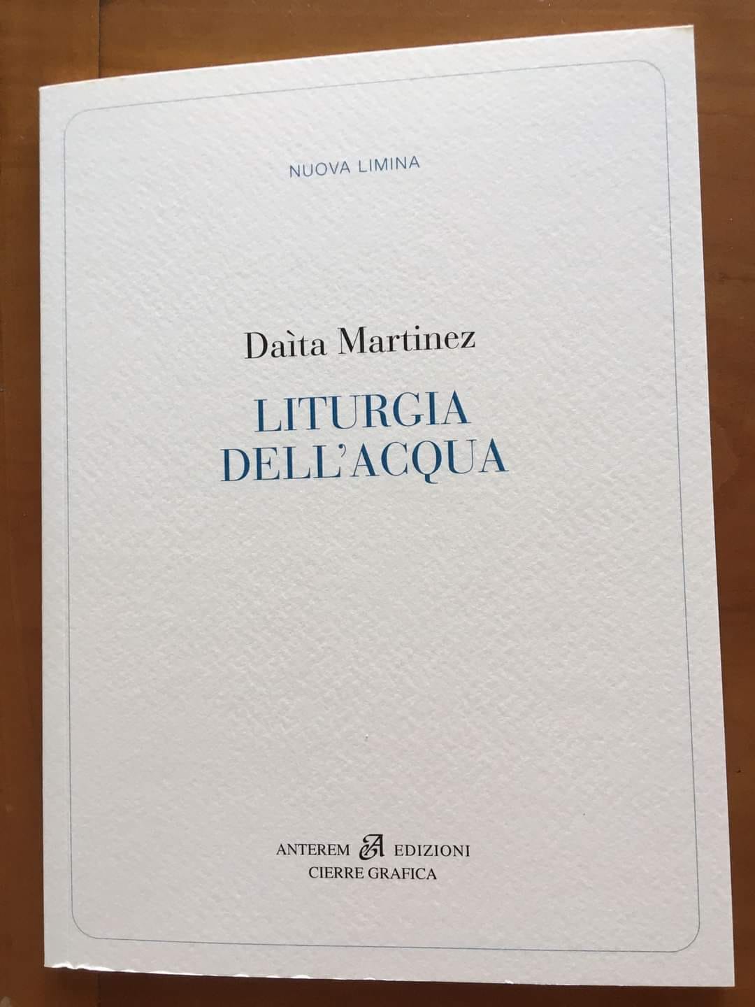 Daita Martinez: Liturgia dell'acqua