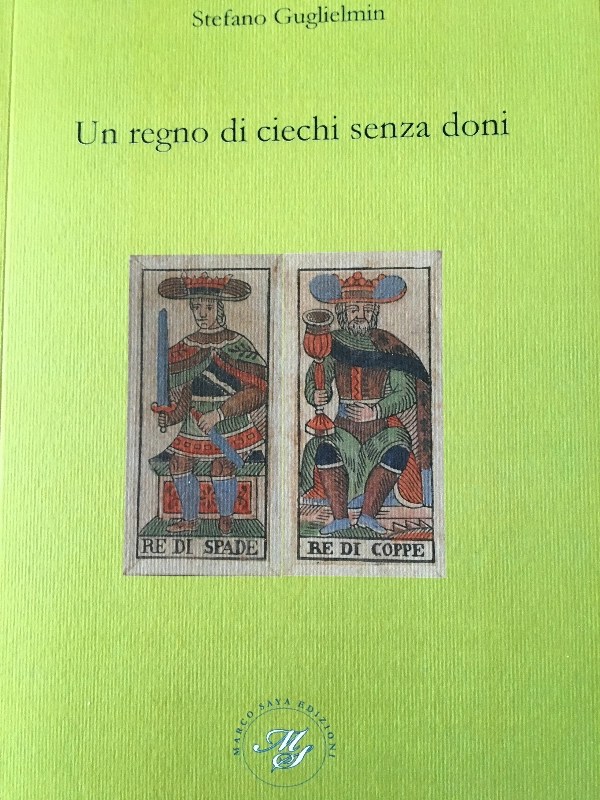 Copertina del libro di Stefano Guglielmin: Un regno di ciechi senza doni