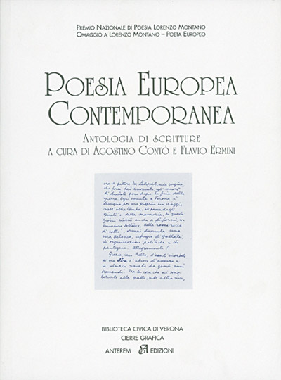 Copertina del libro: Poesia europea contemporanea